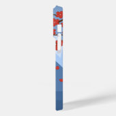 Red Sakura Kokeshi Doll - Niedlich Geisha Girl Case-Mate iPhone Hülle (Rückseite / Links)