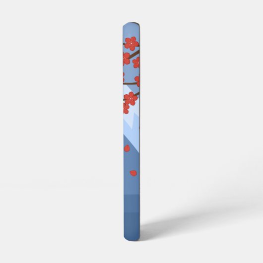 Red Sakura Kokeshi Doll - Niedlich Geisha Girl Samsung Galaxy Hülle (Linke Seite)