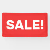 Red SALE! Banner (Horizontal)