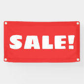 Red SALE! Banner (Horizontal)