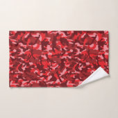 Red Salmon Tarnlage Badhandtuch Set (Handtuch)