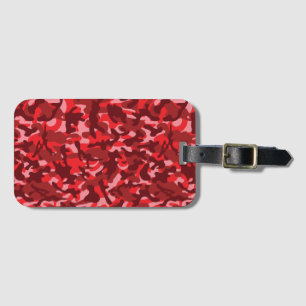 Red Salmon Tarnlage Gepäckanhänger