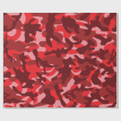 Red Salmon Tarnlage Geschenkpapier (Flach)