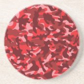 Red Salmon Tarnlage Getränkeuntersetzer (Vorne)