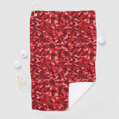 Red Salmon Tarnlage Golfhandtuch (Insitu)