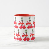 Red Salvia Blume Tasse (Zentrum)