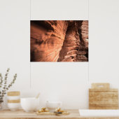 Red Sandstone Nature Poster (Küche)