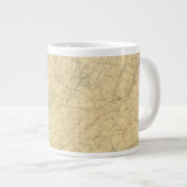 Red Sandstone, New Jersey 2 Jumbo-Tasse (Vorderseite Rechts)