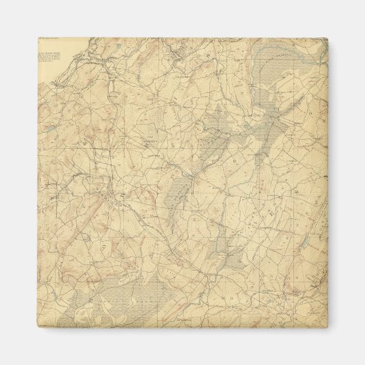 Red Sandstone, New Jersey 2 Magnet (Vorne)