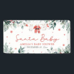 Red Santa Baby Christmas Baby Kleidung Baby Dusche Banner<br><div class="desc">Das Red Santa Baby Christmas Baby Kleid Baby Shower Banner ist die perfekte festliche Dekoration für Ihre Babydusche. Mit seiner bezaubernden Kleidung für das Weihnachtskind und seinem fröhlichen roten Design verleiht dieses Banner Ihrem Feiern Charme und Saisonwärme. Ideal, um eine gemütliche und fröhliche Atmosphäre zu schaffen, ist es eine angenehme...</div>
