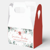 Red Santa Baby Christmas Baby Kleidung Baby Dusche Geschenkschachtel (Geöffnet)