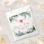 Red Santa Baby Christmas Baby Kleidung Baby Dusche Geschenktütchen (Ausgeschnitten)