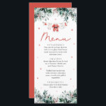 Red Santa Baby Christmas Baby Kleidung Baby Dusche Menükarte<br><div class="desc">Das Red Santa Baby Christmas Baby Kleid Baby Shower Menu ist eine festliche und elegante Ergänzung zu Ihrer Babydusche. Dieses Menü mit einem fröhlichen roten Design und einer bezaubernden Kleidung des Weihnachtsmanns präsentiert Ihnen Ihre Speisen und Getränke und ergänzt die Dekoration Ihres Events. Ideal, um eine gepflegte und zusammenhängende Touch...</div>