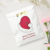 Red Santa Claus Hat Personalisiert Frohe Weihnacht Geschenktütchen (Versiegelt)