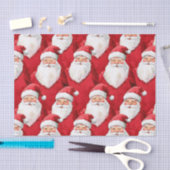 Red Santa Claus Weihnachten Seidenpapier (Handwerk)