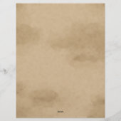 Red Santa Sleigh auf Imitaten Alte Papiere sehen a (Rückseite)