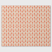 Red Sardines Fish Summer Geschenkpapier (Flach)