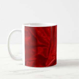 Red Satin-Coffee Tasse