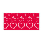 Red Satin Heart Permastempel (Design)