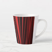 Red Satin - Latte Tasse (Rechts)