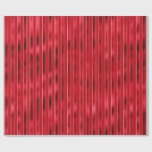 Red Satin Metallic Elegant Hübsch Shiny Geschenkpapier (Flach)