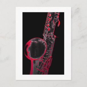 Red Sax Postkarte