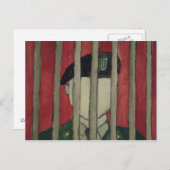 Red Scare Postkarte (Vorne/Hinten)