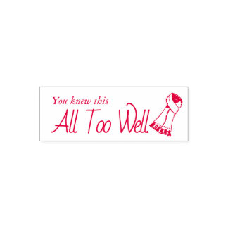 Red Scarf Grading Briefmarke für hervorragende Arb Permastempel