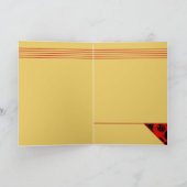 Red Scarf Karte (Innenseite)