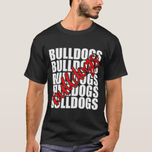 Red School Sport Fan Team Spirit T-Shirt