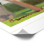 Red Schoolhouse Poster (Ecke)