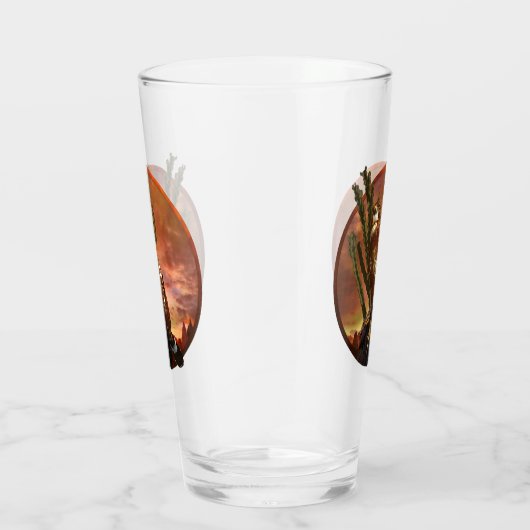 Red Schulter Hawk LAST DESERT LIGHTS Glas (Rechts)