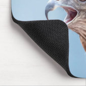 Red Schulter Hawk Mousepad (Ecke)