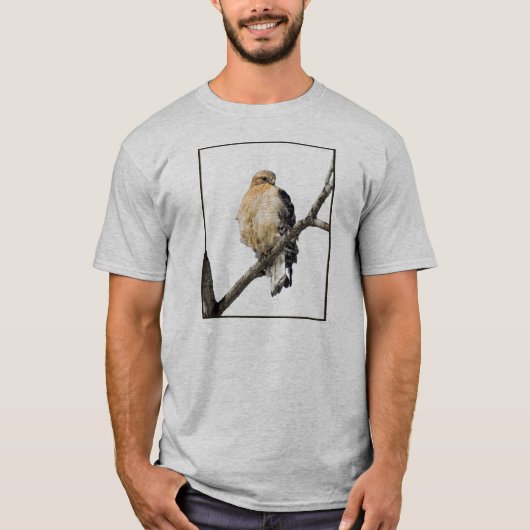 Red Schulter Hawk T-Shirt (Vorderseite)