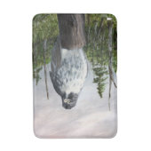 Red Schwanz Hawk Custom Medium Bath Mat Badematte (Vorderseite Vertikal)