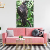 Red Schwanz Hawk Fotografie Wrapped Canvas Leinwanddruck (Insitu (Wohnzimmer))