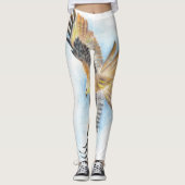 Red Schwanz Hawk Leggings (Vorderseite)