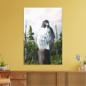 Red Schwanz Hawk Leinwanddruck (Insitu (Wohnzimmer))