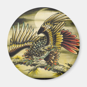 "Red Schwanz Hawk" Magnet