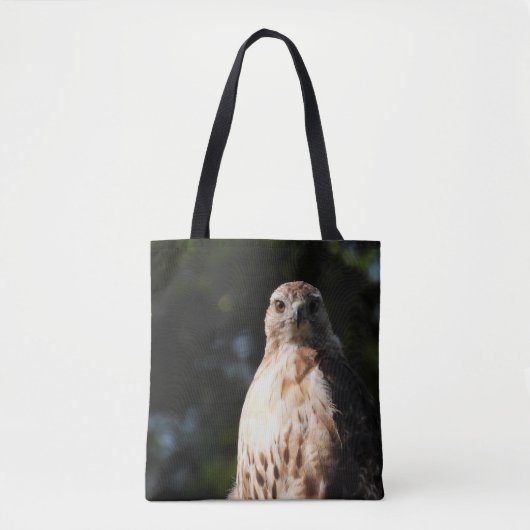 Red Schwanz Hawk Stare Tasche (Vorderseite)