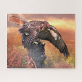 RED SCHWANZ HAWK TOUCHDOWN PUZZLE (Horizontal)
