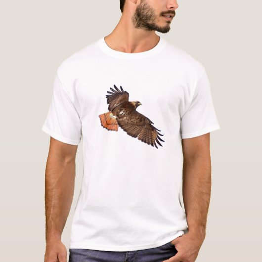 Red-Schwanz Hawk Wildlife Shirt (Vorderseite)