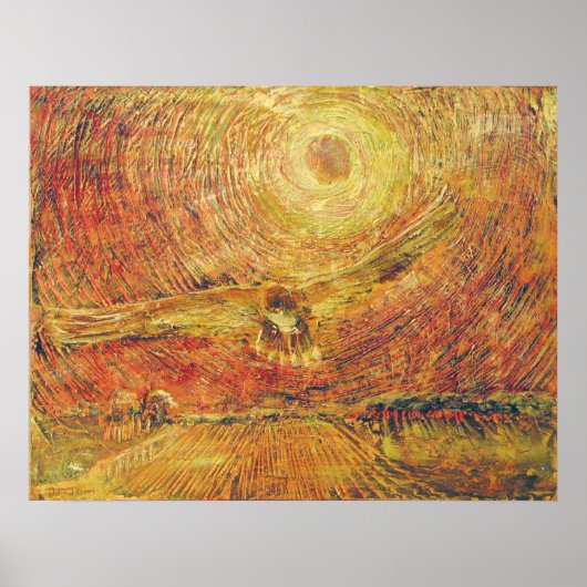 Red Schwanz Hawk - Wind Poster (Vorne)