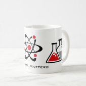 Red Science Materie Design Tasse (VorderseiteRechts)
