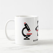 Red Science Materie Design Tasse (Links)