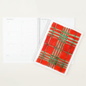 RED SCOTT TARTAN 8.5x11 Planer / Kalender (Anzeige)