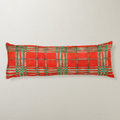 RED SCOTT TARTAN Kissen (Rückseite)