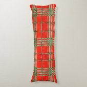 RED SCOTT TARTAN Kissen (Vorderseite Vertikal)
