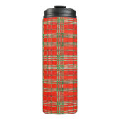 RED SCOTT TARTAN Thermaltumbler Thermosbecher (Vorderseite)