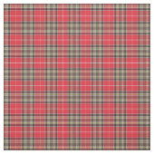Red Scottish Tartan Kariert Stoff (Muster)